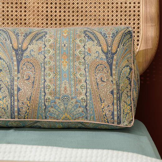 阳春小镇三角靠枕床头靠垫抱枕飘窗沙发卧室可拆洗腰枕 商品图3