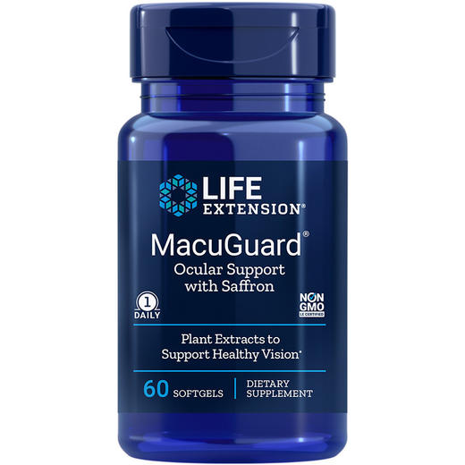 沿寿LIFE EXTENSION-MacuGuard® 叶黄素护眼60粒 商品图0