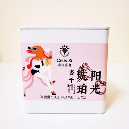 🎁春山喜食 / 阳光琥珀杏干 / 酸甜软糯 / 无核杏肉杏脯果脯 / 水果干零食 / 独立手抓包 105克/罐 商品图5