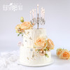 【终极福利】+30元多送1磅，浪漫小烛台单层蛋糕 商品缩略图1