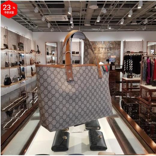 奥莱 [Gucci] GG至尊WEB装饰托特包（211134 KGD3G 8527）JPY带授权招加盟代理 商品图1