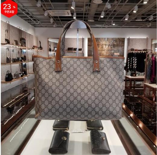 奥莱 [Gucci] GG至尊WEB装饰托特包（211134 KGD3G 8527）JPY带授权招加盟代理 商品图3