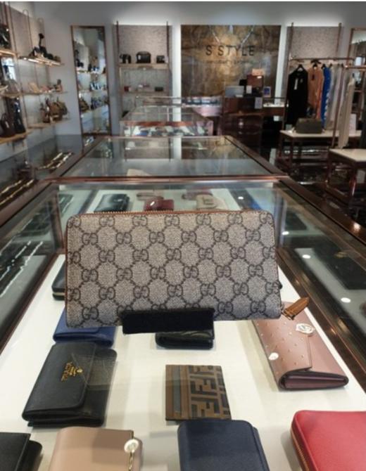 奥莱 Gucci GG Supreme拉链长款钱包（大象）456863 K6R6G 8315JPY带授权招加盟代理 商品图2