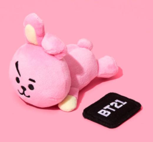 韩国 Line Friends可爱 公仔 BT21 COOKY磁铁躺娃娃套装JPY带授权招加盟代理 商品图0