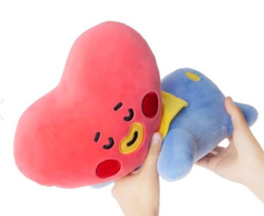 韩国 可爱Line Friends BT21 TATA BABY柔软迷你枕头垫JPY带授权招加盟代理 商品图1