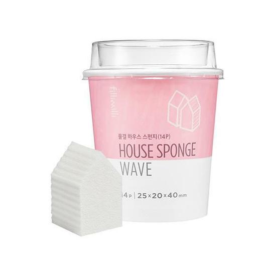 fillimilliWave House五边形海绵扑粉底扑定妆（14P）Olive YoungJPY带授权招加盟代理 商品图1