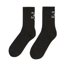 ACME DE LA VIE BACK POINT LOGO SOCKS 男士袜子 BLACKJPY带授权招加盟代理