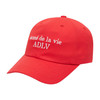 ACME DE LA VIE BASIC LOGO BALL CAP RED 帽子JPY带授权招加盟代理 商品缩略图1