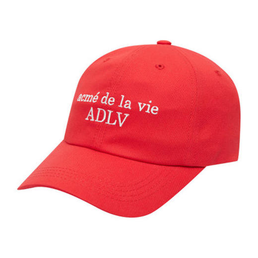 ACME DE LA VIE BASIC LOGO BALL CAP RED 帽子JPY带授权招加盟代理 商品图1