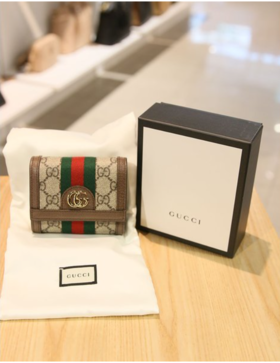 奥莱Gucci Gucci Ophidia GG钱包（523174 96IWG 8745）JPY带授权招加盟代理