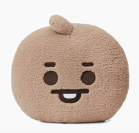 韩国 可爱Line Friends BT21 SHOOKY BABY小册子坐垫椅垫JPY带授权招加盟代理