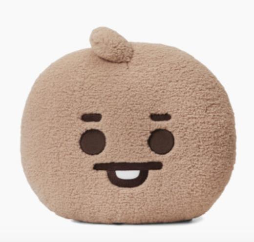 韩国 可爱Line Friends BT21 SHOOKY BABY小册子坐垫椅垫JPY带授权招加盟代理 商品图0