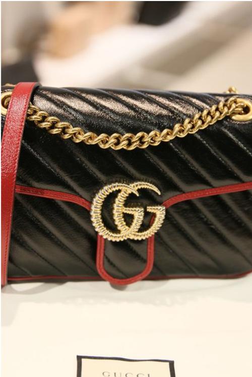 奥莱GUCCI Mamonde GG小号女士单肩包（443497 0OLFX 8277）JPY带授权招加盟代理 商品图1