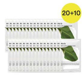 ABIB MILD ACIDIC PH SHEET MASK HEARTLEAF FIT 面膜20ea + 10eaJPY带授权招加盟代理