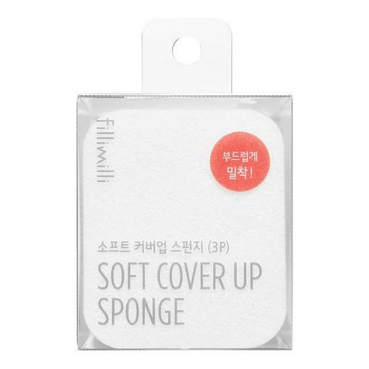 fillimilli大号海绵化妆定妆粉扑柔软厚实轻柔（3P）Olive YoungJPY带授权招加盟代理 商品图1