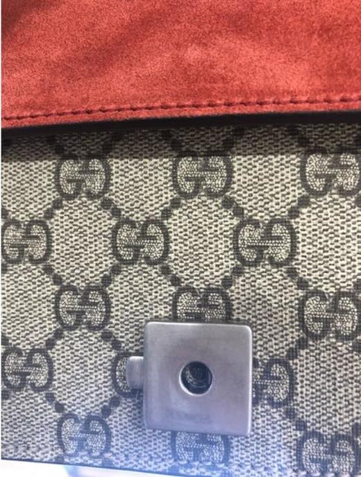 奥莱 Gucci Dionysus Supreme帆布迷你单肩包？421970 KHNRN 8698JPY带授权招加盟代理 商品图4