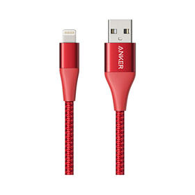 ANKER POWERLINE+ II LIGHTNING USB CABLE(FOR I红色手机数据线JPY带授权招加盟代理
