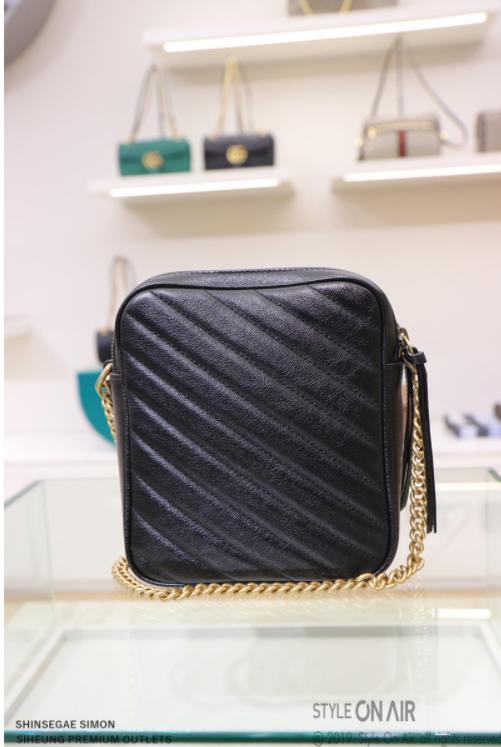 奥莱风尚[Gucci] Marmont迷你肩背包550155：黑色JPY带授权招加盟代理 商品图3