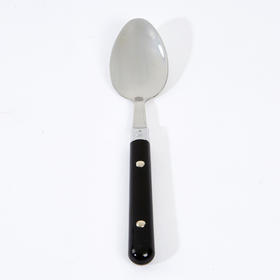 [现代住宅] 新款  韩国 L Vintage 黑色汤匙 不锈钢餐具JPY带授权招加盟代理