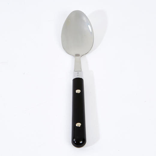 [现代住宅] 新款  韩国 L Vintage 黑色汤匙 不锈钢餐具JPY带授权招加盟代理 商品图0