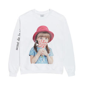 ACME DE LA VIE BABY FACE SWEATSHIRT RED HAT 男士卫衣 WHITEJPY带授权招加盟代理