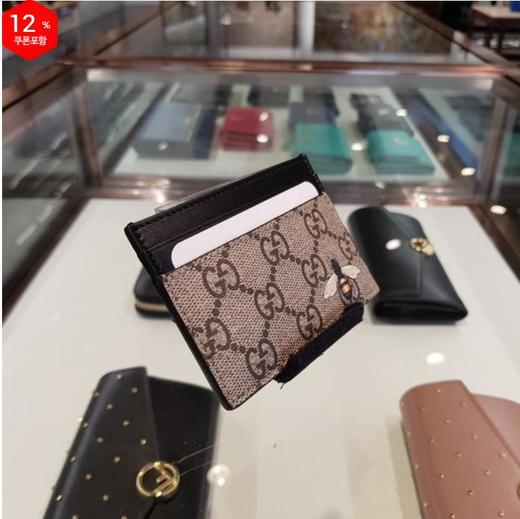 奥莱 Gucci Bee Print GG Supreme卡夹451277 K5T1N 8666JPY带授权招加盟代理 商品图3