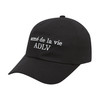 ACME DE LA VIE BASIC LOGO BALL CAP BLACK 帽子JPY带授权招加盟代理 商品缩略图1