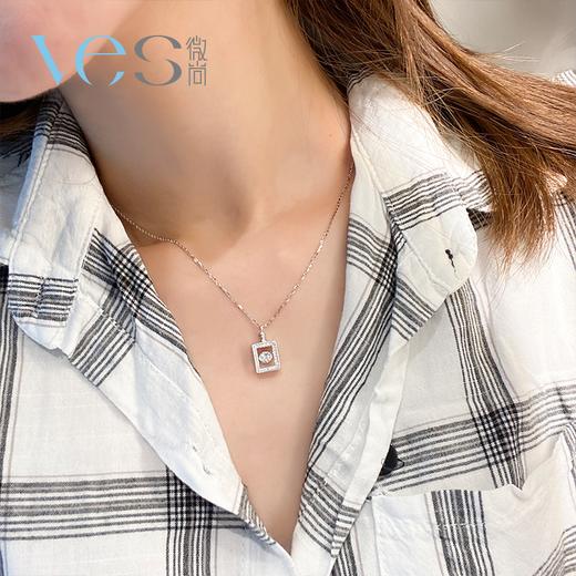 香水瓶镂空银925灵动套链 商品图4