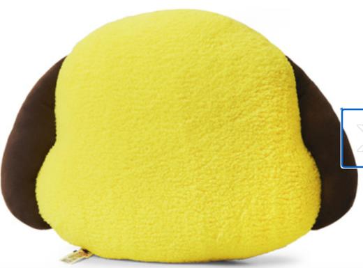 韩国 可爱Line Friends BT21 CHIMMY BABY小册子坐垫JPY带授权招加盟代理 商品图2