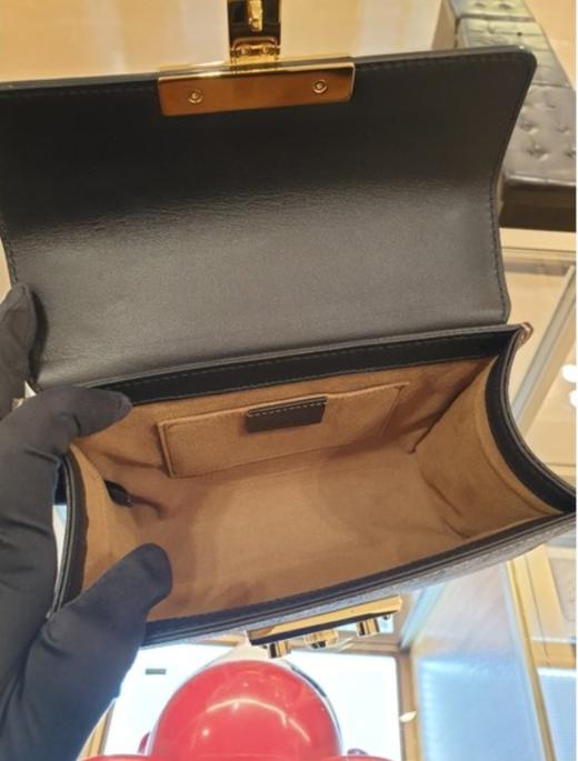 奥莱Gucci Supreme挂锁链式单肩包（409487 KLQJG 9785）JPY带授权招加盟代理 商品图4