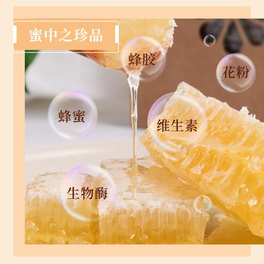 【常州馆】神秘西域伊犁河谷食用黑蜂巢蜜210g/盒 商品图1