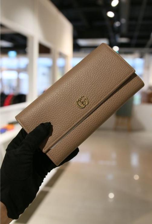 奥莱 GUCCI Gucci GG Marmont翻盖长钱包（456116 CAO0G 5729）JPY带授权招加盟代理 商品图2