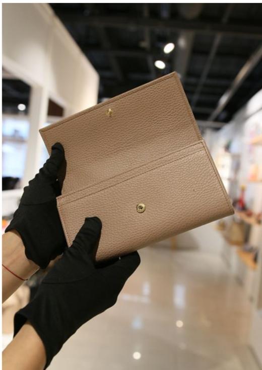 奥莱 GUCCI Gucci GG Marmont翻盖长钱包（456116 CAO0G 5729）JPY带授权招加盟代理 商品图3