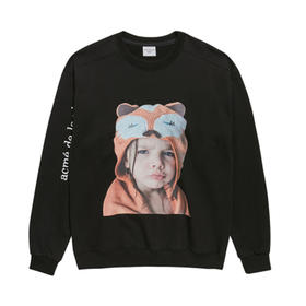 ACME DE LA VIE BABY FACE SWEATSHIRT RACCOON 男士卫衣 BLACKJPY带授权招加盟代理