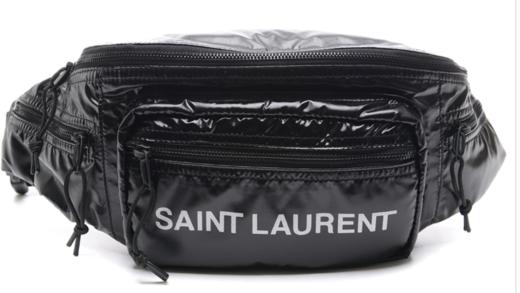 奥莱圣罗兰男士Saint Laurent徽标腰包（581375_HO21Z_1054_1JPY带授权招加盟代理 商品图0