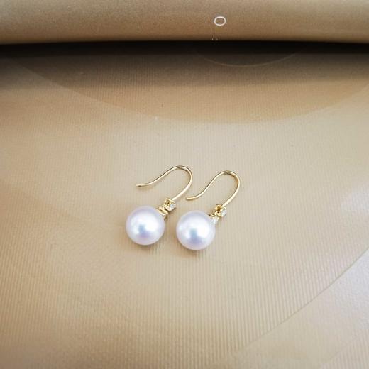 1F金鸿珍珠 海水珍珠耳饰 商品图0