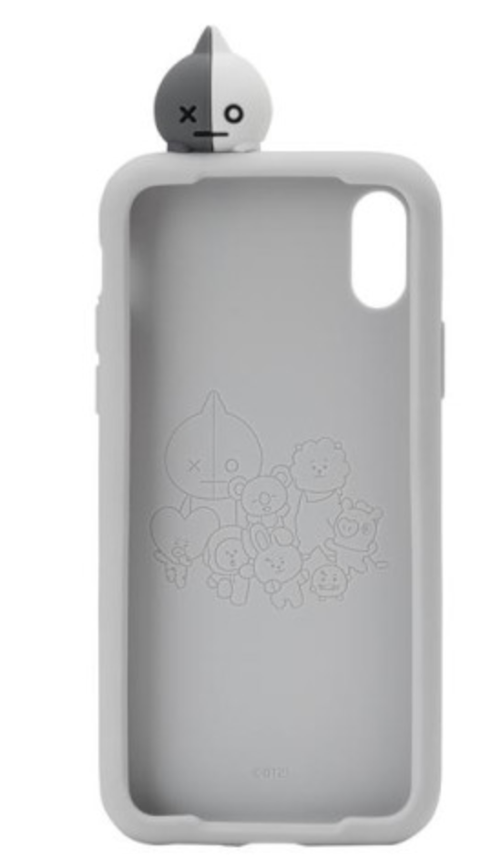 韩国 可爱Line Friends iPhone X BT21 VAN Figure硅胶手机壳JPY带授权招加盟代理