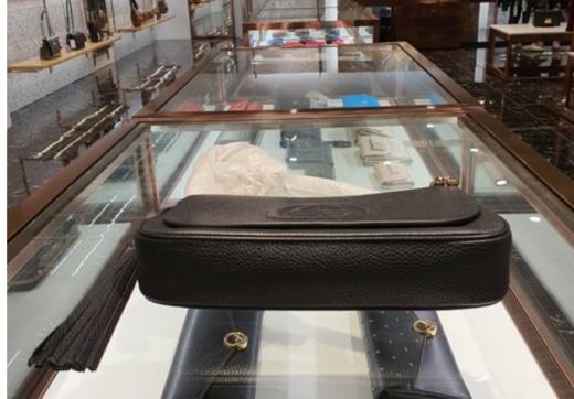 奥莱 [Gucci] Soho流苏链条包（536224 A7M0G 1000）JPY带授权招加盟代理 商品图4