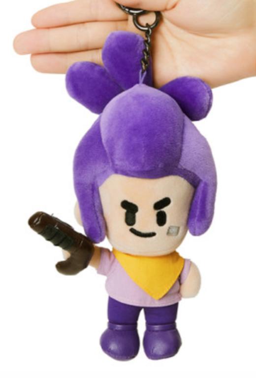 韩国 Line Friends可爱 公仔 斗殴星雪莉袋魅力娃娃配件JPY带授权招加盟代理 商品图1