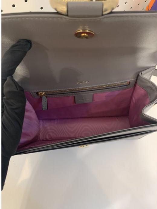 奥莱Gucci小号皮革单肩包（589474 1DB0G 1275）JPY带授权招加盟代理 商品图4