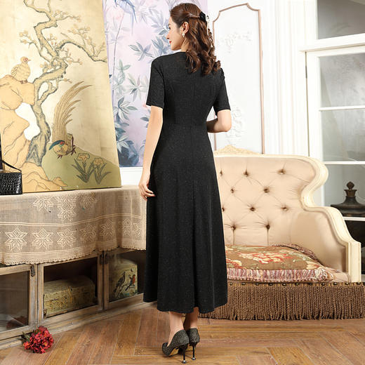 DLQ-G20028新款高端名媛气质显瘦宴会晚装礼服女连衣裙 商品图3