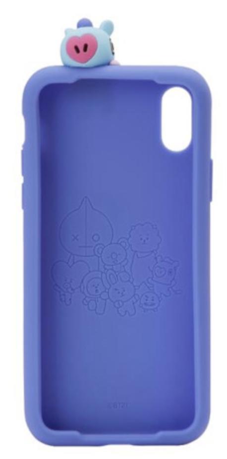 韩国 可爱Line Friends iPhone X BT21 MANG Figure硅胶手机壳JPY带授权招加盟代理 商品图0