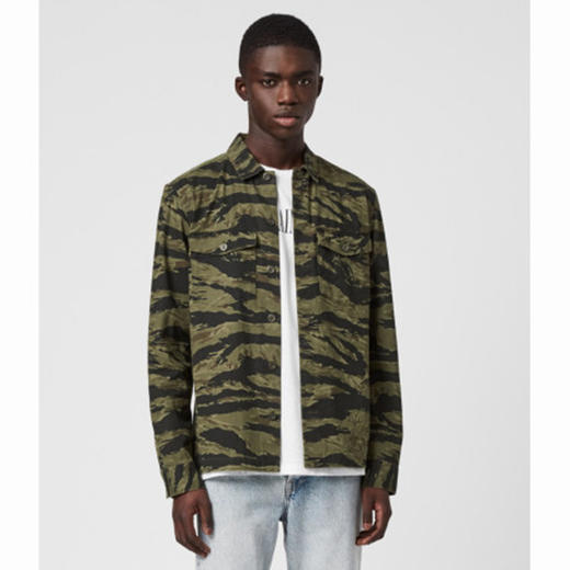 ALLSAINTS KRUEGER LS SHIRT 男士衬衫JPY带授权招加盟代理 商品图0