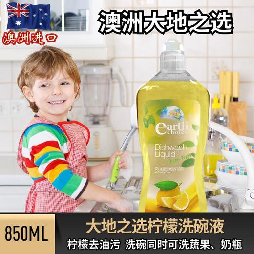 【大地之选】【孕妇都可以吃的洗洁精】来自澳洲原装进口大地之选（earthchoice）洗洁精洗碗液850ml 商品图0