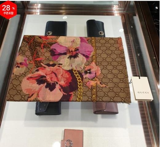 奥莱Gucci方形花围巾508797 3G200 5879_OIMJPY带授权招加盟代理 商品图0