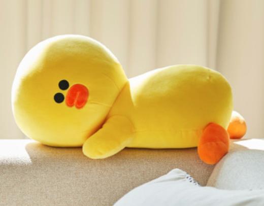 韩国 可爱LINE朋友Sally柔软的枕形靠垫（50cm）JPY带授权招加盟代理 商品图0