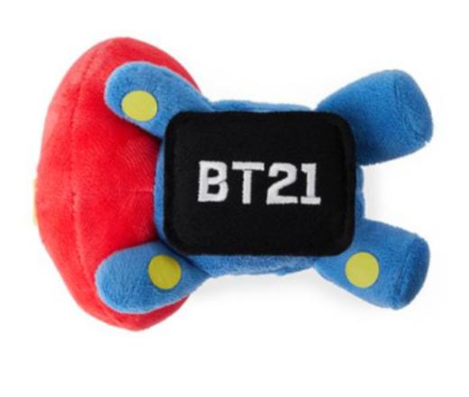 韩国 Line Friends可爱 公仔 BT21 TATA磁铁躺娃娃套装JPY带授权招加盟代理 商品图3