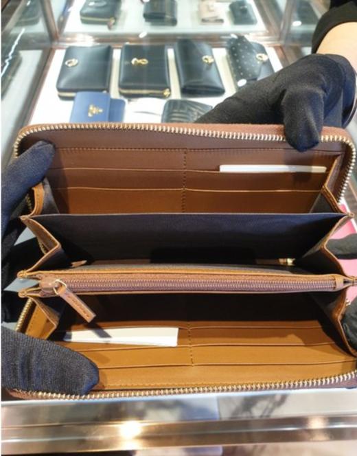 奥莱 Gucci GG Supreme拉链长款钱包（大象）456863 K6R6G 8315JPY带授权招加盟代理 商品图4