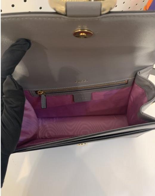 奥莱Gucci小号皮革单肩包（589474 1DB0G 1275）JPY带授权招加盟代理 商品图4