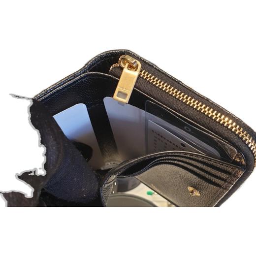 奥莱Saint Laurent Matlasse 轻巧双折钱包403723 BOW01 1000JPY带授权招加盟代理 商品图4